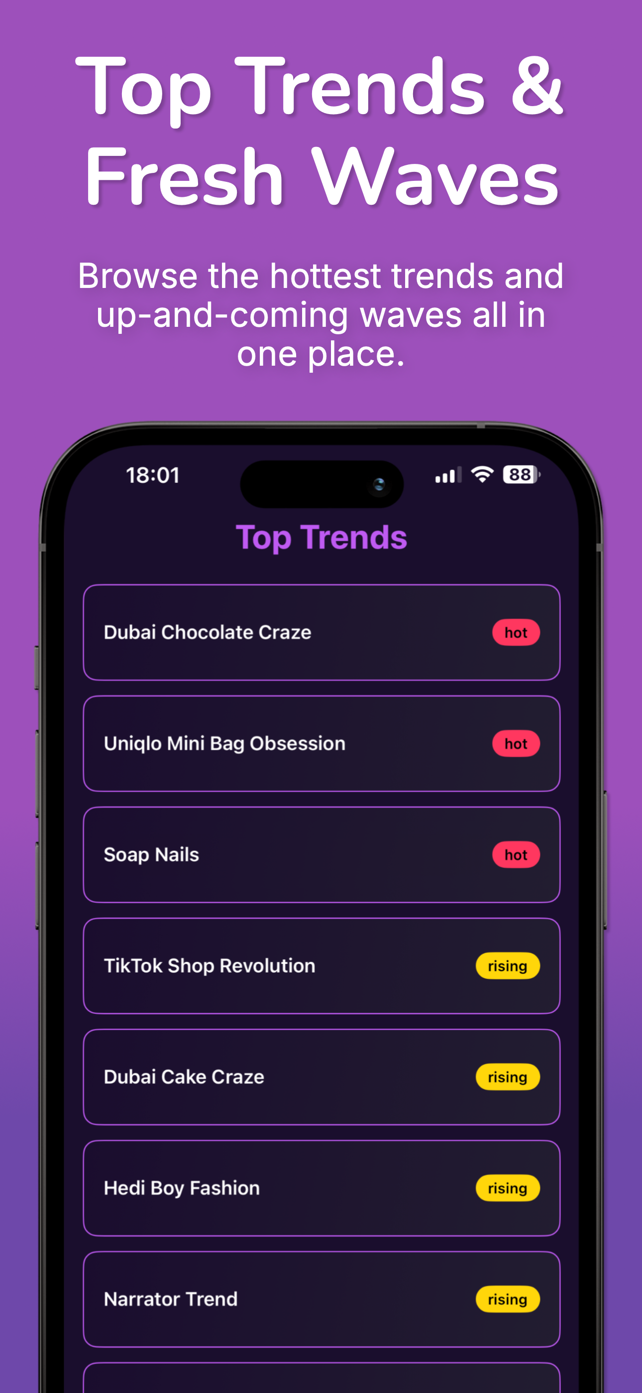 Top Trends & Fresh Waves
